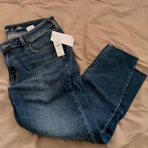 raw hem rockstar skinny jeans